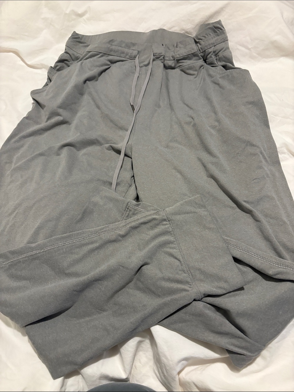 American Eagle Outfitters Women's Gray Drawstring Joggers